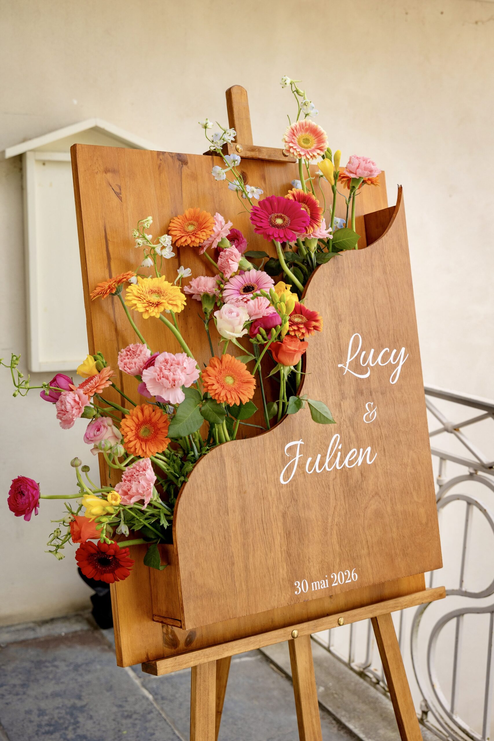 L & J – Mariage Coloré